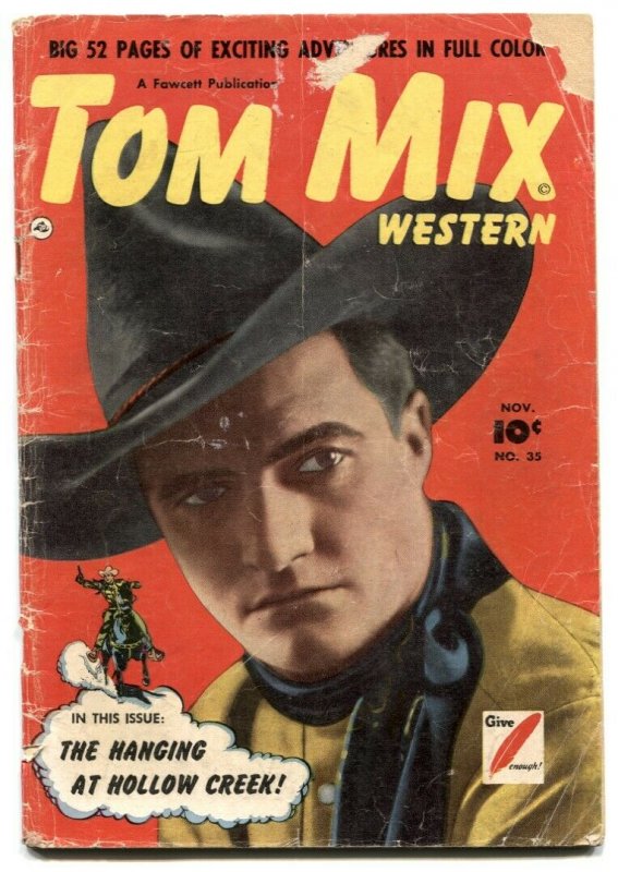 Tom Mix Western #35 1950- Golden Age G