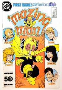 'Mazing Man #1 (Jan 1986, DC) 6.5 FN+