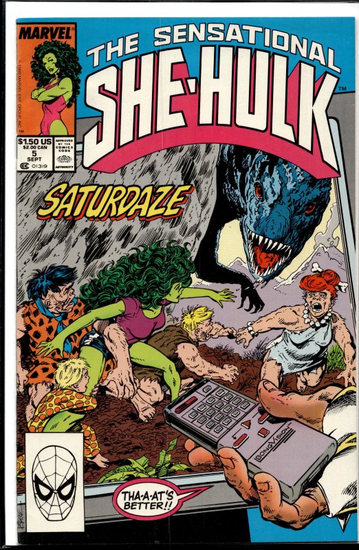 The Sensational She-Hulk #5 (1989) She-Hulk