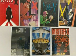 Mister X 1st series From:#1-10 7 different 6.0 FN (1984-87)