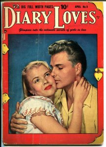 Diary Loves  #9 1951-Quality-Bill Ward art-photo cover-nice poses-VG-