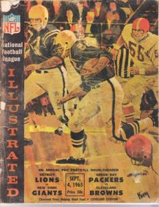 NFL Illustrated Magazine - 1965