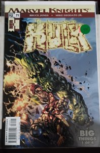 incredible Hulk # 72  2004 vol 2 Marvel disney  BIG THINGS Pt 2  iron man