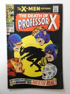 The X-Men #42 (1968) VG+ Condition! Moisture stain back cover