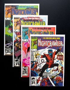 Nightcrawler #1-4 Mini Series [Lot of4 bks] (1985) VF+/NM