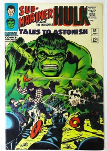 Tales to Astonish (1959 series)  #81, VF- (Actual scan)