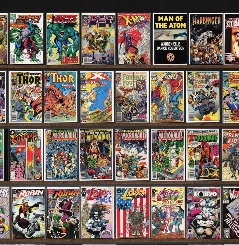 Huge Lot 150+ Comics with The New Warriors, The Transformers & More!