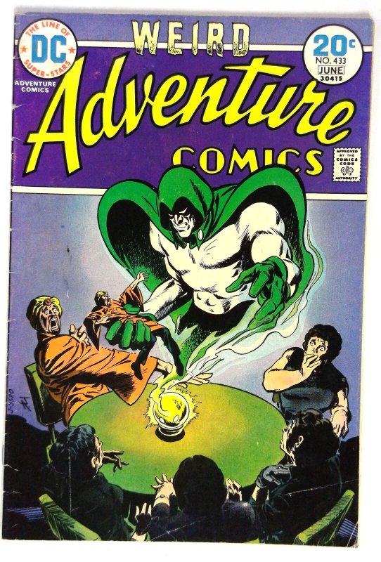 Adventure Comics #433 (1974) The Spectre DC VG