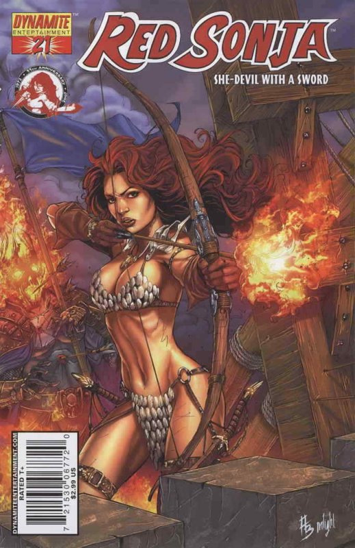Red Sonja (Dynamite) #21D VF/NM; Dynamite | save on shipping - details inside