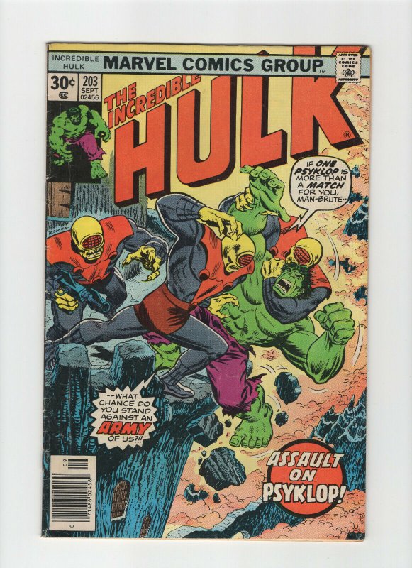 Incredible Hulk 203 Marvel 1976