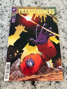 Transformers # 15 NM 1st Print Image Skybound Comic Book Optimus Prime 12 J436