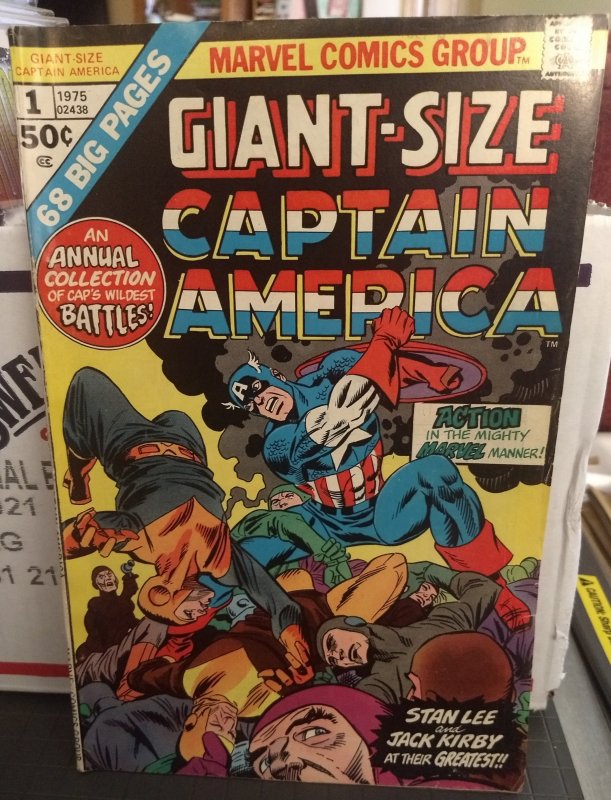 Giant Size Captain America #1 FN