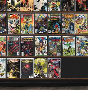 Huge Lot 140+ Comics with Green Lantern, Harley Quinn, Wolverine & More!