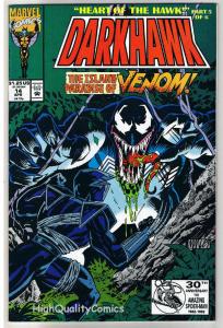 DARKHAWK #14, NM+, Venom, Mike Manley, Marvel, more Marvel in store