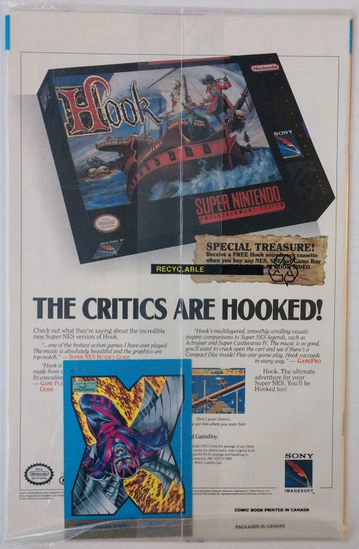 X-Men #16 CARD INSIDE (VF/NM)(1993)