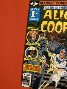 Marvel Premiere #50 (1979) Alice cooper issue famous mid + grade