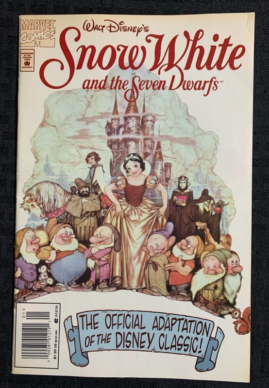 1995 Walt Disney's SNOW WHITE AND THE SEVEN DWARFS #1 FVF 7.0 Marvel Comics