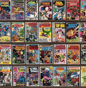 Huge Lot 130+ Comics with Marvel&, The Avengers, The Flash, X-Factor & More!