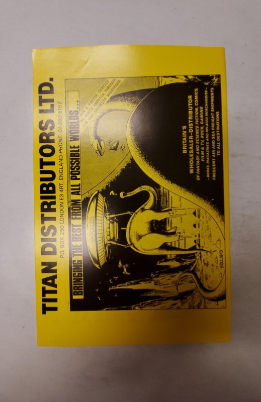 Redfox (GB) #3 (1986) NM Valkyrie Comic Book J734