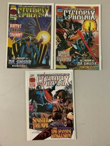 FUTHER ADVENTURE OF CYCLOPS & PHOENIX  #1 2 3 NM RUN  - Marvel - X-MEN