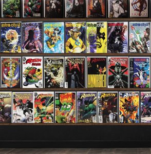 Huge Lot 150+ Comics with Robin, Green Lantern, Green Arrow & More!