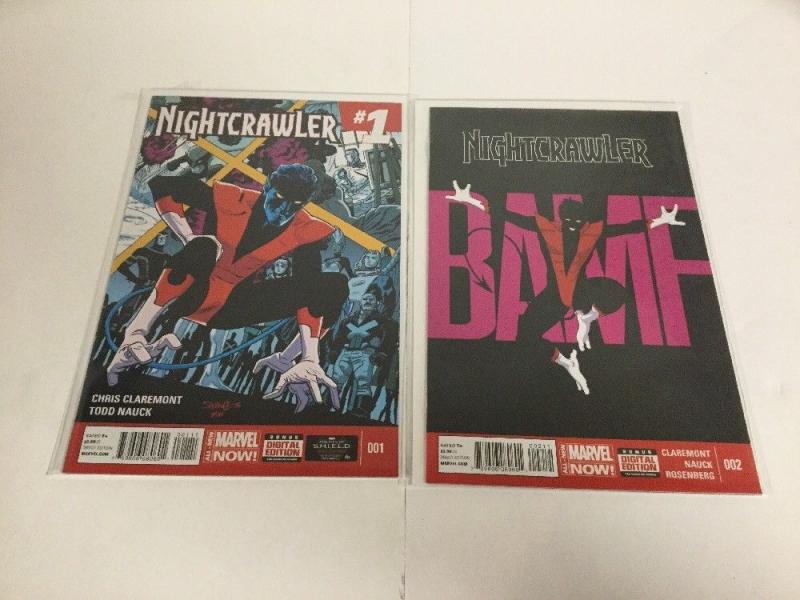 Nightcrawler 1 2 Lot Set Run Nm Near Mint Marvel Now