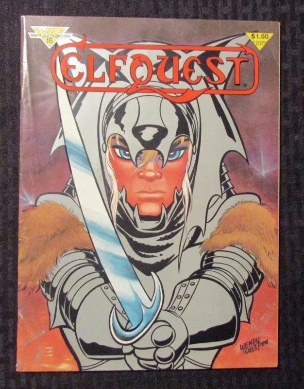 1984 ELFQUEST #18 FN+ #19 GD Warp Graphics LOT of 2 Wendy & Richard Pini