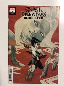 Demon Days Blood Feud (2022) #1 (NM) Del Mundo 1:25 Variant Edition|1st Print
