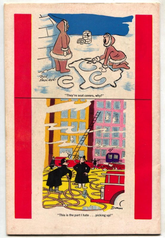 Groovy #3 1968- Dan DeCarlo- Cartoons- Jokes-Gags FN-