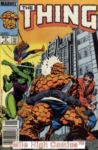 THING   (1983 Series)  (MARVEL) (FANTASTIC FOUR) #5 NEWSSTAND Good Comics