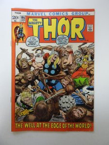 Thor #195 (1972) FN- condition