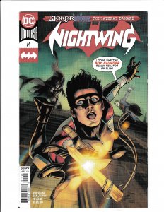 NIGHTWING #74 (2020)  TRAVIS MOORE | TRADE DRESS | COVER A