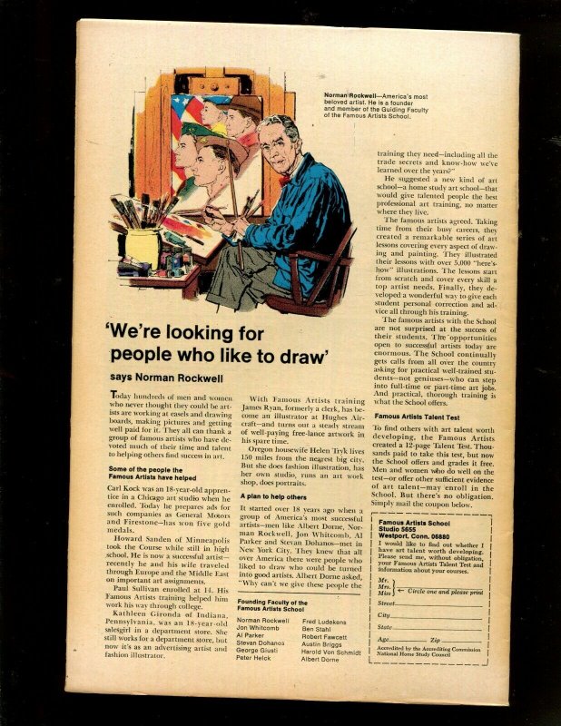 KID COLT OUTLAW #139 (8.0) THE ROBIN HOOD RAIDER