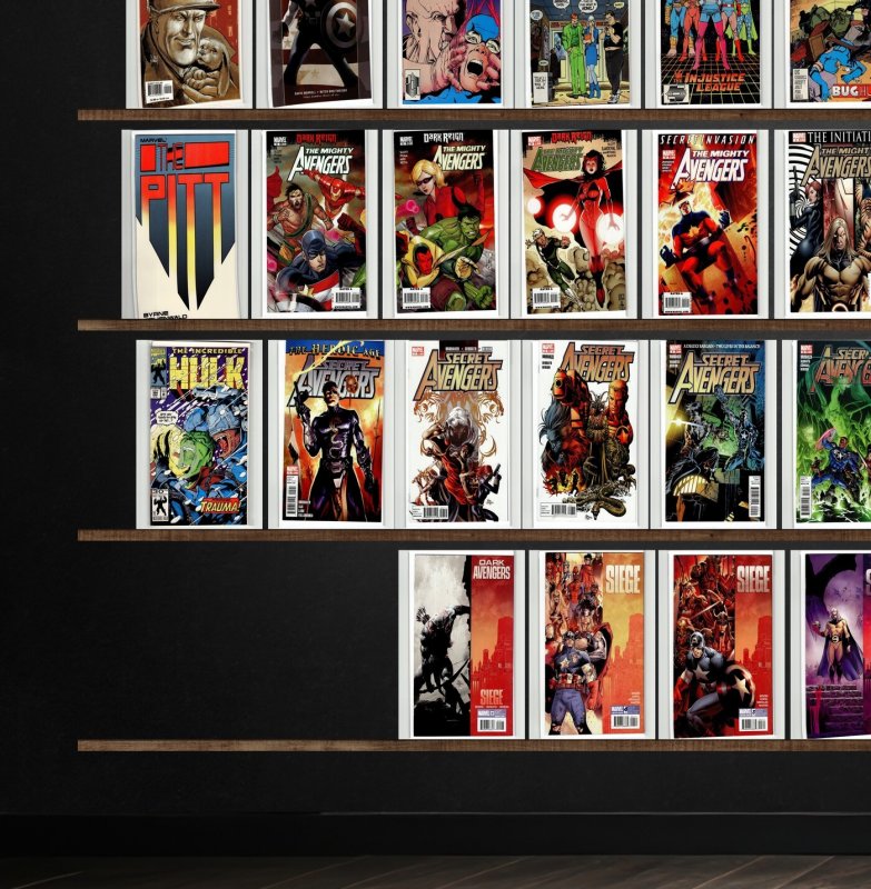 Huge Lot 150+ Comics with Silver Surfer, The Mighty Avengers & More!