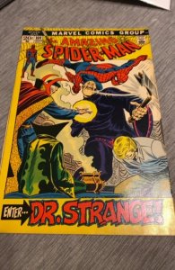The Amazing Spider-Man #109 (1972)ENTER dr Strange /Romita mid higher grade