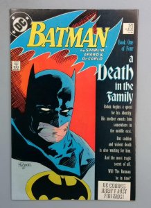 Batman #426 VF+ Death in the Family Part 1 DC 1988 JR1