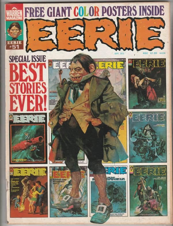 Eerie Magazine #51 (Sep-73) FN+ Mid-High-Grade 