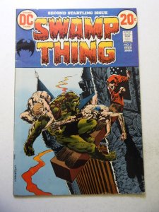 Swamp Thing #2 (1973) VG Condition
