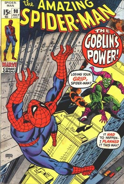 Amazing Spider-Man #98 (ungraded) stock photo ID# B-10