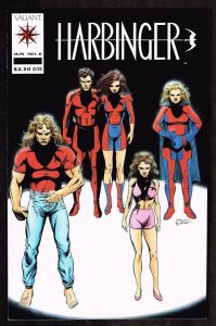 Harbinger #6 ~ w/o coupon ~ 1992 (9.0) WH