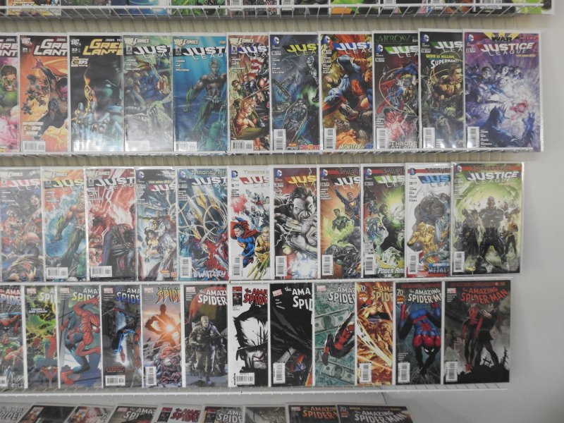 Huge Lot 140+ Comics W/ Thor, Amazing Spider-Man, Green Lantern, +More! Avg VF!