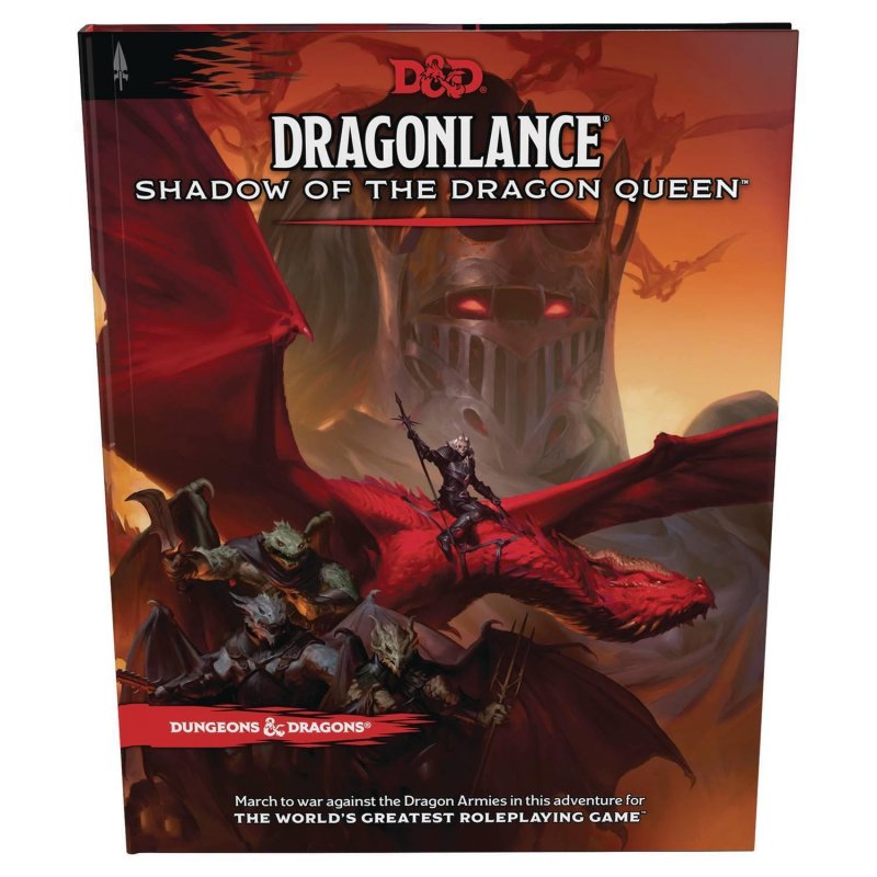 D&D RPG DRAGONLANCE SHADOW DRAGON QUEEN HC 9780786968282