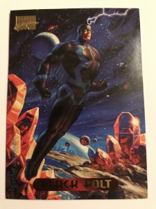 BLACK BOLT #5 card : 1994 Marvel Masterpieces, NM; Hilderbrandt art, X-men