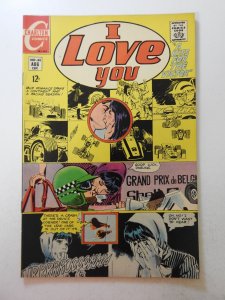 I Love You #80 (1969) HTF Romance Comic Beautiful VF Condition!