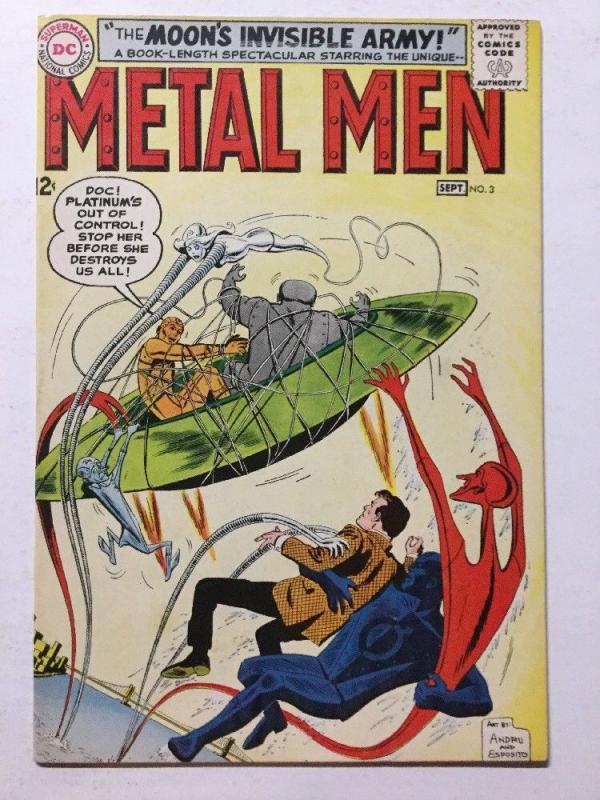 Metal Men 3 8.0 VF Very Fine 