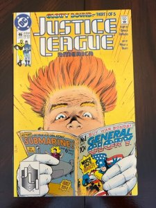 Justice League America #46 (1991) - NM