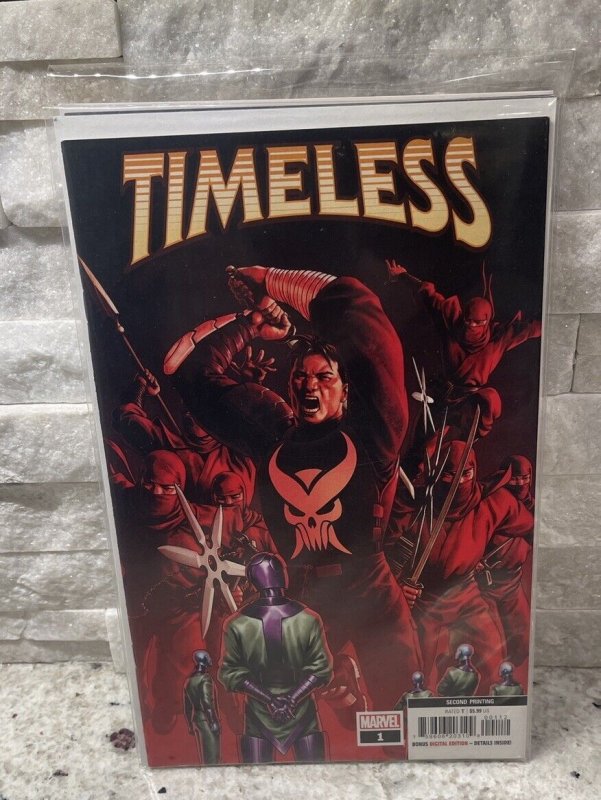 Marvel Comics Timeless Issue #1 2nd Printing New Punisher Logo 2022 NM+
