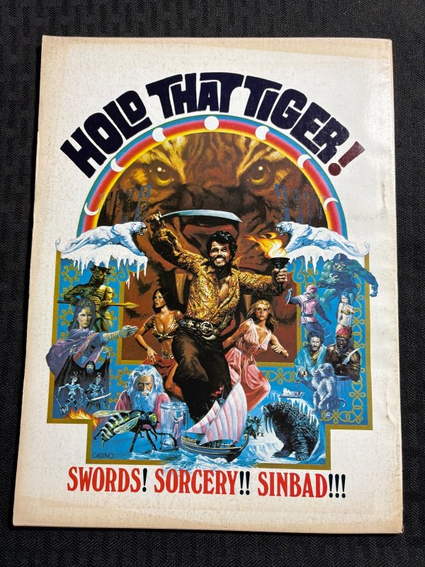 1977 FAMOUS MONSTERS Magazine #136 FN- 5.5 SInbad Tiger's Eye / Frankenstein