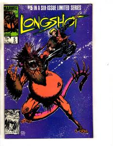 Lot Of 2 Longshot Marvel Comic Books # 5 NM & # 6 NM X-Men Avengers Hulk SS10