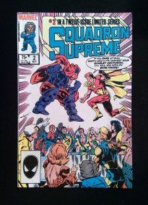 Squadron Supreme #2  MARVEL Comics 1985 VF+